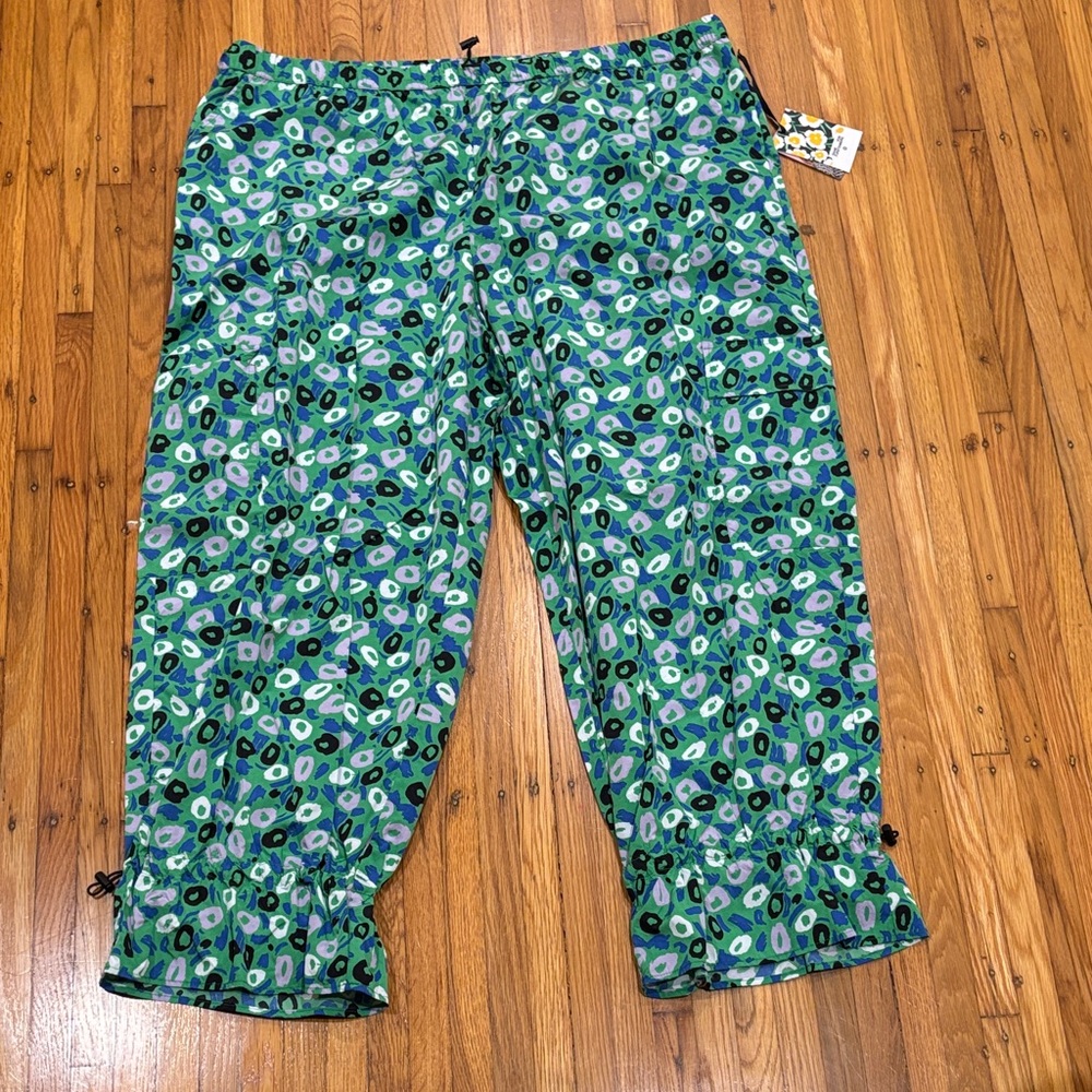 Diane Von Furstenberg Woman's' Blue Patterned Pants